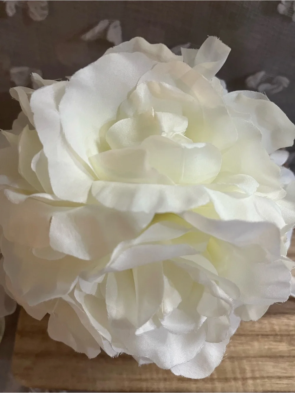 Ivory Floral Pomander Ball - Home Accents